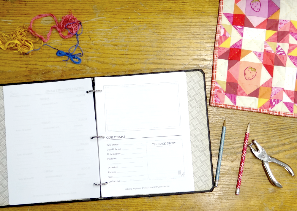 planner on desk 1