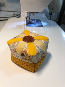 Just finished my pincushion! First one I’ve made! IMG_0454